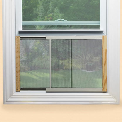 Frost King AWS1837SP WB Marvin Adjustable Window Screen, 18in High x Fits 21-37in Wide