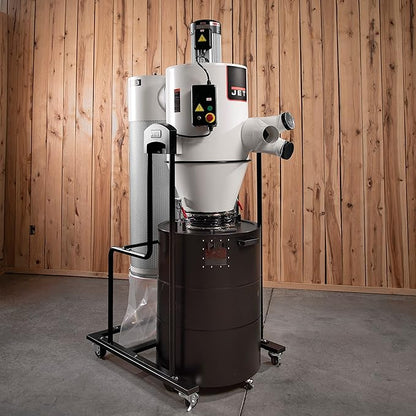JET Cyclone Dust Collector, 2-Micron Filter, 3 HP, 230V 1Ph (Model JCDC-3)