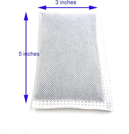 4 Pack Activated Charcoal Odor Absorbing Filter Refill Deodorizer Compatible with iTouchless Trash Cans 8 Gallon and Larger