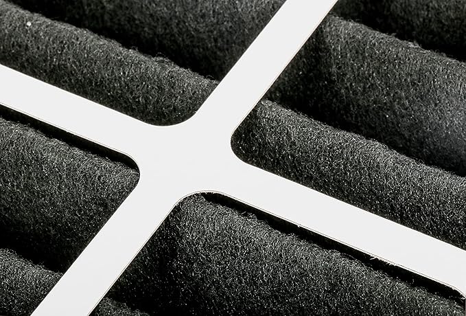WEN Activated Carbon Air Filters, 5-Micron Inner Filter for 400 CFM Air Filtration Systems, Two Pack (AF9165C)