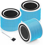 Funmit Core 200S Replacement Filter for LEVOIT Core 200S Smart WiFi Air Purifier, 3-in-1 H13 True HEPA Filter Replacement and High-Efficiency Activated Carbon, Part #Core 200S-RF, 3 Pack