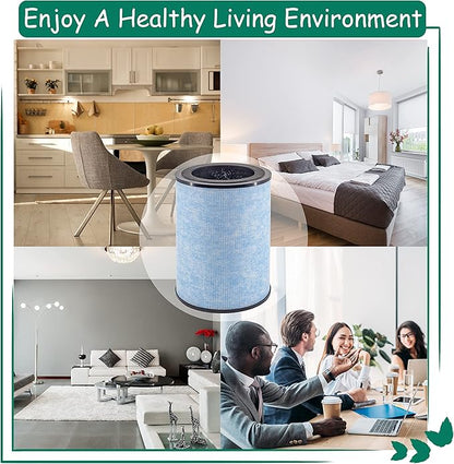 AP300 Filter Replacement, Compatible with Instant® AP300 Air Purifier, H13 Grade True HEPA and Activated Carbon Filters, Compare to F300 Filter,2 Pack