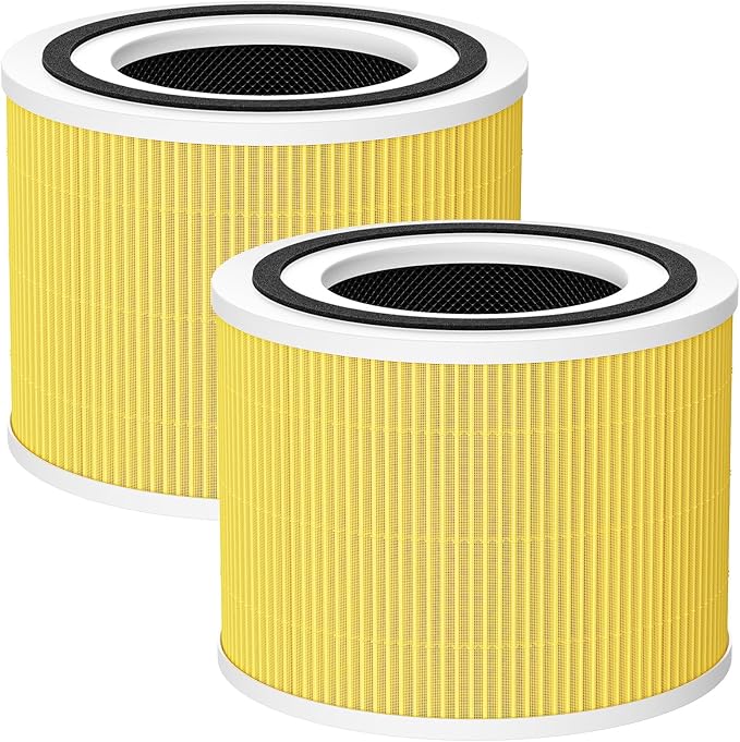240 Pet Care Replacement Filter Compatible with Puro 240 Air Purifier and HEPA 14 Air Purifier, 3-in-1 HEPA 14 and Activated Carbon HP-14 filter for 99.97% Air Pollutants, Odor and Smoke, 2 Pack
