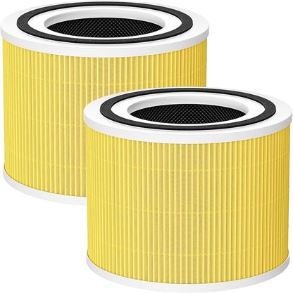 240 Pet Care Replacement Filter Compatible with Puro 240 Air Purifier and HEPA 14 Air Purifier, 3-in-1 HEPA 14 and Activated Carbon HP-14 filter for 99.97% Air Pollutants, Odor and Smoke, 2 Pack