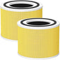 240 Pet Care Replacement Filter Compatible with Puro 240 Air Purifier and HEPA 14 Air Purifier, 3-in-1 HEPA 14 and Activated Carbon HP-14 filter for 99.97% Air Pollutants, Odor and Smoke, 2 Pack