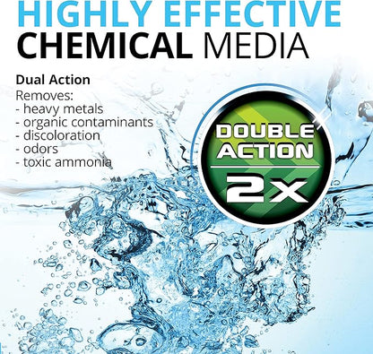 Fluval Zeo-Carb, Chemical Filter Media for Freshwater Aquariums, 150-gram Nylon Bags, A1490 , White, All Breed Sizes, pack of 1 (3 count)