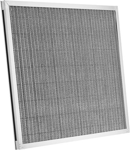 VEVOR 20x25x1 inch Electrostatic Air Filter, AC/HVAC Furnace Filter Washable & Reusable Aluminum, MERV 8 Long Lifetime, Home or Office (Actual Size: 19.75 x 24.65 x 0.82 in)