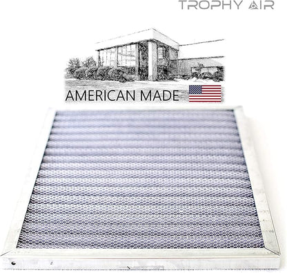 | Merv 8 | Washable & Reusable AC/Furnace Filter | Lifetime HVAC & Furnace Air Filter | Washable Electrostatic | High Dust Holding Capacity | Premium Quality Aluminum | 20x25x1