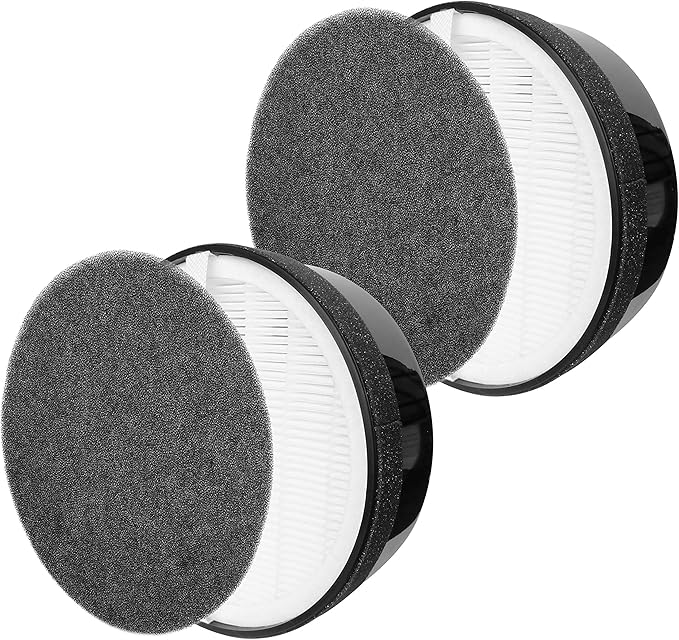 Flintar Replacement Filter, Compatible with hOmeLabs H13 Air Purifier HME020248N, 3-in-1 High-Efficiency Filter Set, 2-Pack