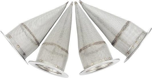 4 PCS-Cone-Type Stainless Steel Spark Arrestor 1.625” fit Honda CRF230 CRF250L CRF450 Kawasaki KLX125 KLX230 KLX230R KX450F KLR650 Yamaha TTR125 TT250 YZF426 SSR 125TR FMF Powercore 4 Can-Am Outlander