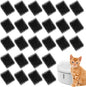 30 PCS Replaced Foam Filters, Pet Fountain Replacement Filters Cat Water Fountain Filters Foam Filters for Compatible with Wireless Pump Pet Water Fountain