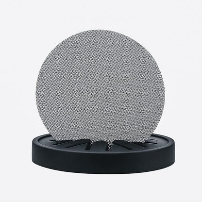 Normcore 2 Packs 58.5mm Puck Screen with Stand - Reusable Contact Shower Screen with Silicone Holder - 1.7mm / 1.0mm Thickness 150μm Mesh - Compatible with Espresso Machine 58mm Portafilter Basket