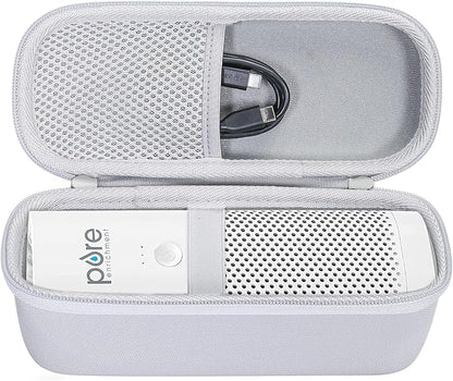 co2CREA Hard Case compatible with Pure Enrichment PureZone Mini Portable Air Purifier (White Case)