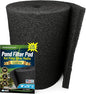 Aquatic Experts Classic Koi Pond Filter Pad COARSE – Bulk Roll Pond Filter Media, Rigid Ultra-Durable Latex Coated Fish Pond Filter Material US (18" x 72", Coarse (Black))