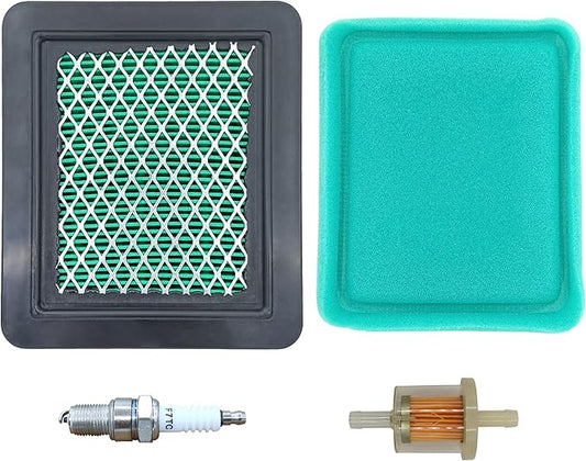 GCV160 Air Filter for Honda with Fuel Filter Spark Plug Tune Up Kit GCV135 GCV190 GC135 GC160 GC190 GX100 GCV160LA GCV190A GCV190LA Engine F220 FG400 FG500 Tiller WN20 WN30 Water Pump 17211-ZL8-023