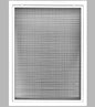 HVAC Premium 22" x 32" Cube Core Eggcrate Return Air Filter Grille for 1" Filter - Aluminum - White [Outer Dimensions: 24.5" x 34.5"]