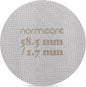 Normcore 58.5mm Puck Screen - Lower Shower Screen - Metal Coffee Reusable Filter for Espresso Portafilter Filter Basket 58mm - 1.7mm Thickness 150μm - 316 Stainless Steel