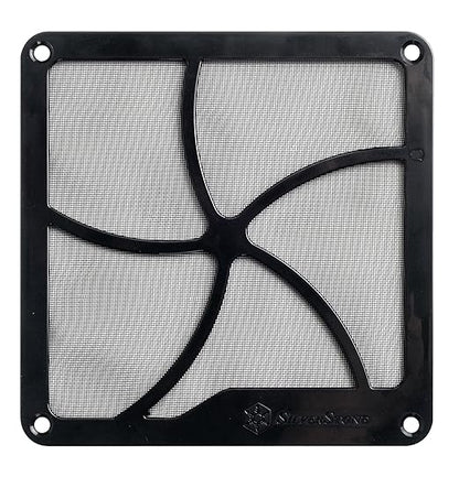 Silverstone Technology SST-FF122B 120mm Ultra Fine Fan Filter with Magnet Cooling 2-Pack