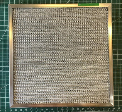 Filter Everything Washable Aluminum Air Filter – 20 x 25 x 1 – Permanent, Reusable HVAC Intake Filter – Heavy-Duty Expanded Aluminum Mesh – Pre-Filter for HEPA or Pleated Filters
