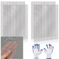 4 Pcs 13x9 (33cmx23cm) 20 Mesh 304 Stainless Steel Wire Mesh Sheet, Rustproof Metal Mesh Sheet Screen for DIY Crafts, Vent Covers, Garden Fencing, Window Protection & Industrial Filters