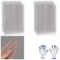 8 Pcs 13x9 (33cmx23cm) 20 Mesh 304 Stainless Steel Wire Mesh Sheet, Rustproof Metal Mesh Sheet Screen for DIY Crafts, Vent Covers, Garden Fencing, Window Protection & Industrial Filters