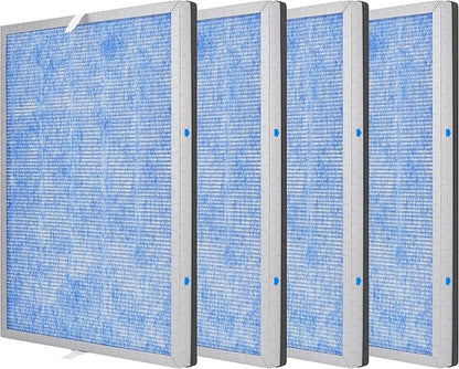 MSA3/MSA3S Filter Replacement, Compatible with Membrane Solutions MSA3 and MSA3S Smart Air Purifier, 【Upgraded】3-in-1 H13 True HEPA Filter, 4 Pack