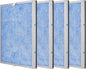 MSA3/MSA3S Filter Replacement, Compatible with Membrane Solutions MSA3 and MSA3S Smart Air Purifier, 【Upgraded】3-in-1 H13 True HEPA Filter, 4 Pack