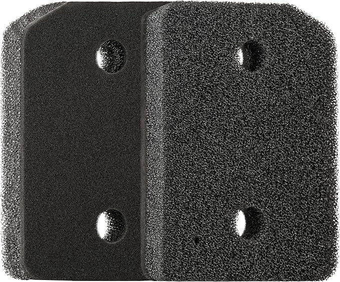 Plinth Filter Replacement for Miele T1 Dryer [9164761],Dryer Foam Filter 8.15x6.18x1.18″,Lint Foam Filter Replacement 2 Pack by Seteams