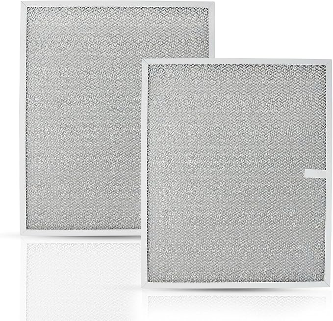 Upgraded 2 Pack BPS1FA30 Grease Filters 12"x14" Compatible with Broan Allure Range Hoods, Replaces 99010299 Vent Filters