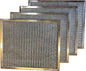 Filter Everything Replacement Aluminum Filters Compatible With nVent, Pentair, Hoffman, McLean 10100090, 10100090sp, 10-1000-90, 10 1000 90, 10100090h, 89057620-8 x 9 x 3/8-4-Pack